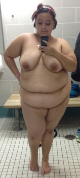 Sexy amateur fat girl